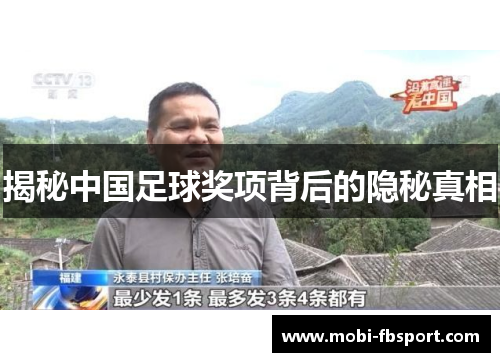 揭秘中国足球奖项背后的隐秘真相